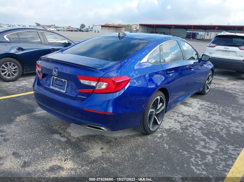 2022 Honda Accord Sedan Sport VIN: 1HGCV1F37NA121469 Lot: 37828650