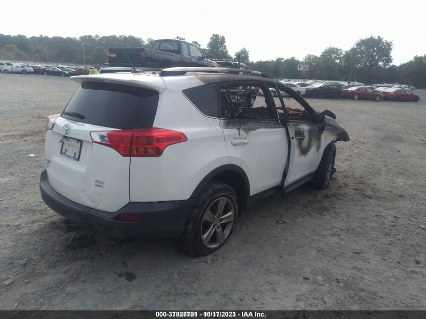 2015 Toyota Rav4 Xle VIN: JTMRFREV0FD136581 Lot: 37828791