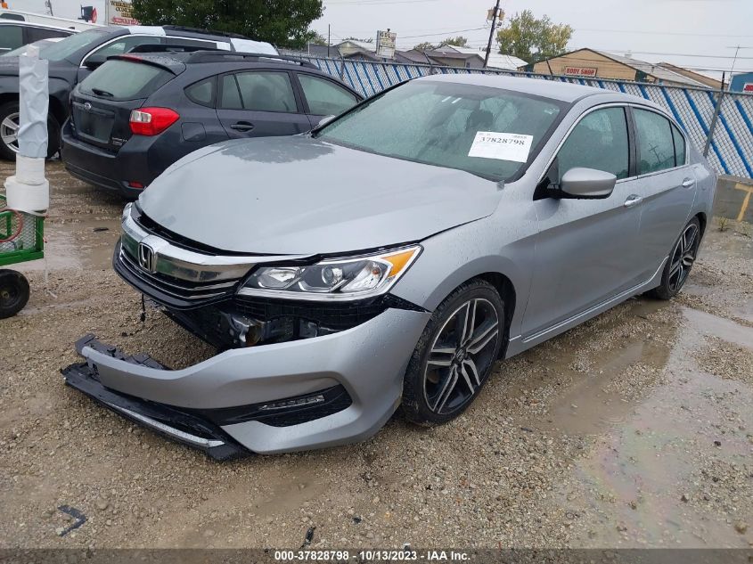 2017 Honda Accord Sport VIN: 1HGCR2F53HA062579 Lot: 37828798