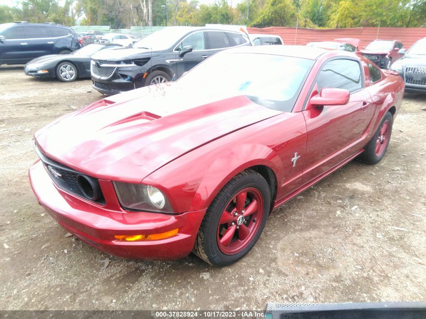 2007 Ford Mustang V6 Deluxe/V6 Premium VIN: 1ZVFT80N175364482 Lot: 37828924