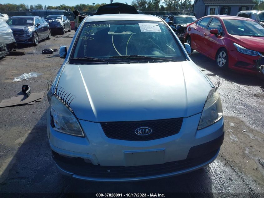 2006 Kia Rio Lx VIN: KNADE123866112600 Lot: 37828991