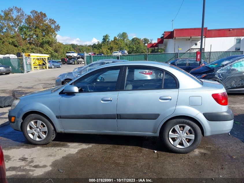 2006 Kia Rio Lx VIN: KNADE123866112600 Lot: 37828991