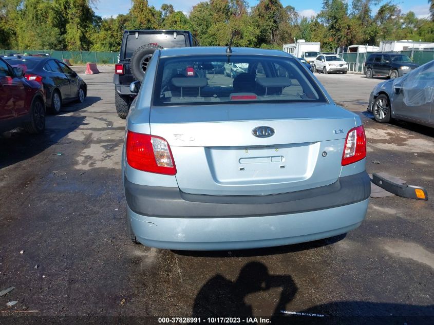 2006 Kia Rio Lx VIN: KNADE123866112600 Lot: 37828991