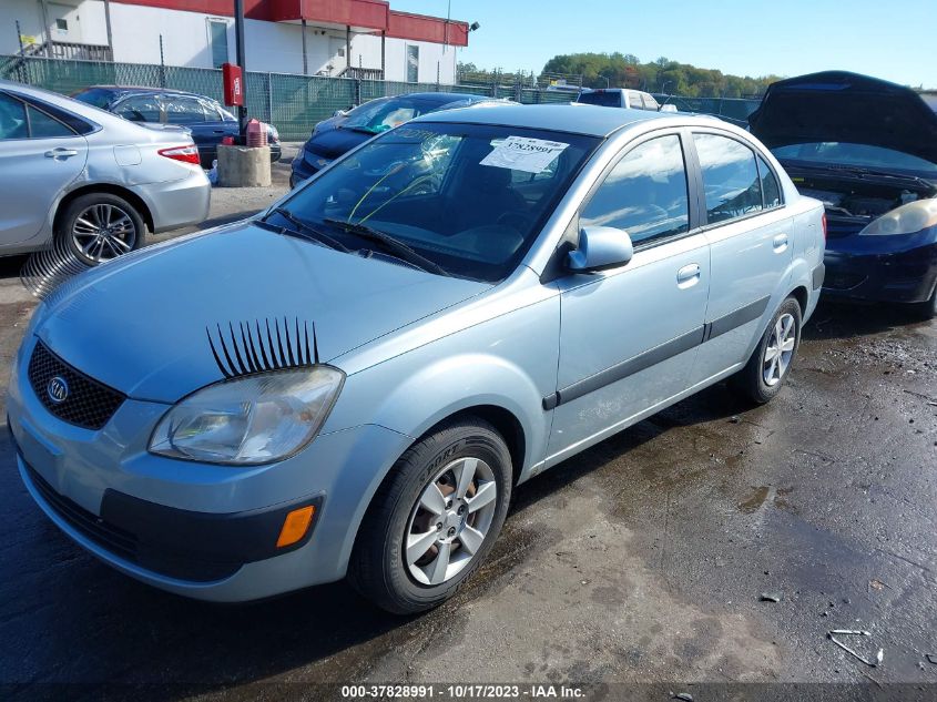 2006 Kia Rio Lx VIN: KNADE123866112600 Lot: 37828991