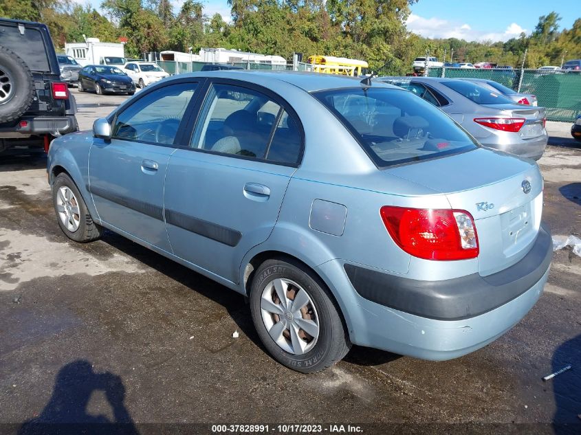 2006 Kia Rio Lx VIN: KNADE123866112600 Lot: 37828991