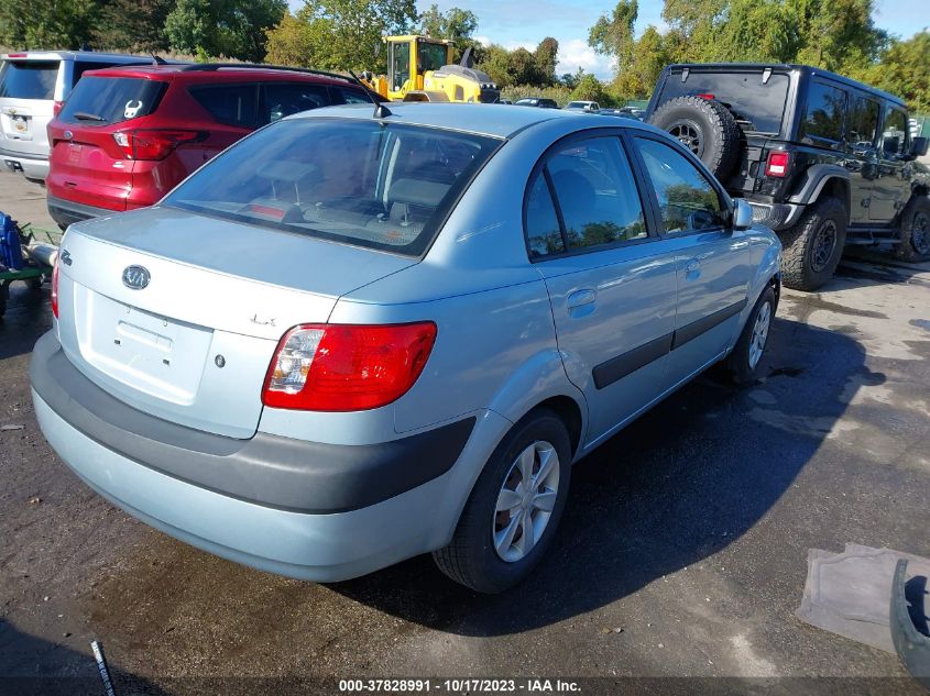 2006 Kia Rio Lx VIN: KNADE123866112600 Lot: 37828991