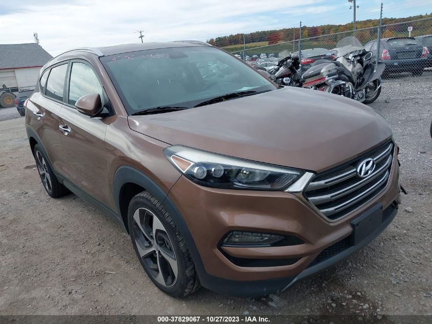 2016 Hyundai Tucson Limited VIN: KM8J3CA28GU023604 Lot: 37829067