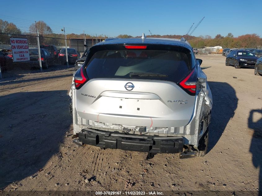 2020 Nissan Murano Platinum VIN: 5N1AZ2DS1LN109605 Lot: 37829167