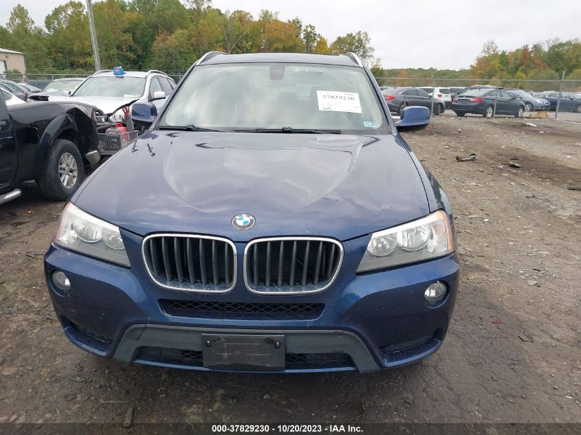 2013 BMW X3 xDrive28I VIN: 5UXWX9C50D0A11248 Lot: 37829230