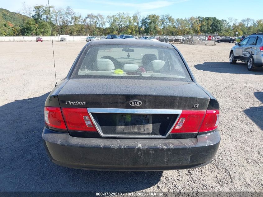 2004 Kia Optima Lx/Ex VIN: KNAGD126845368393 Lot: 37829513