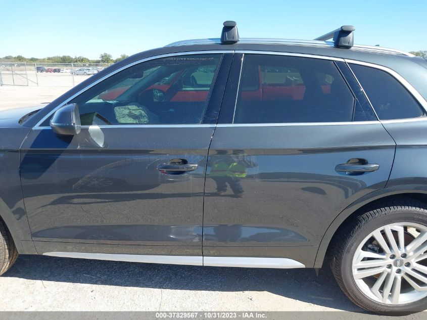 2019 Audi Q5 Premium Plus VIN: WA1BNAFY4K2122424 Lot: 37829567