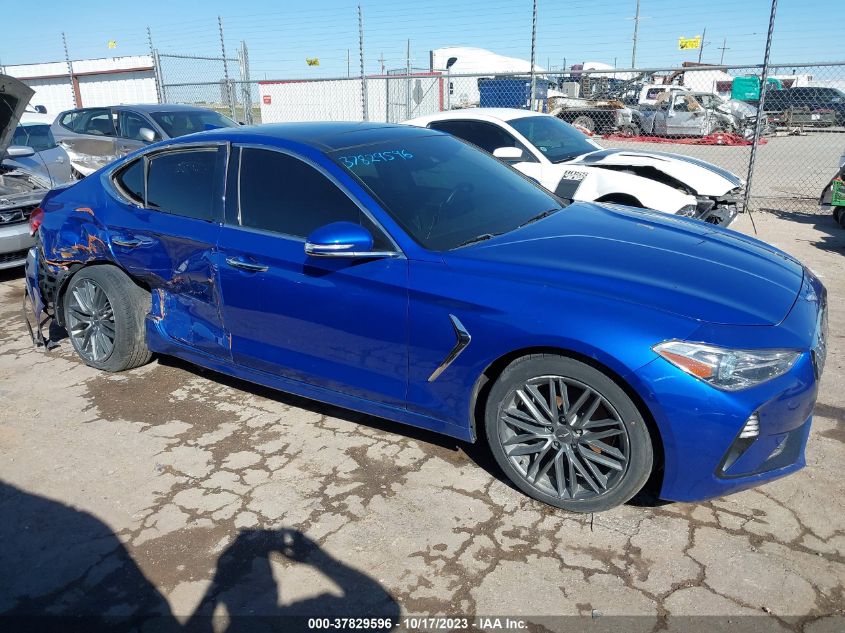 2019 Genesis G70 2.0T Advanced VIN: KMTG34LA7KU040011 Lot: 37829596