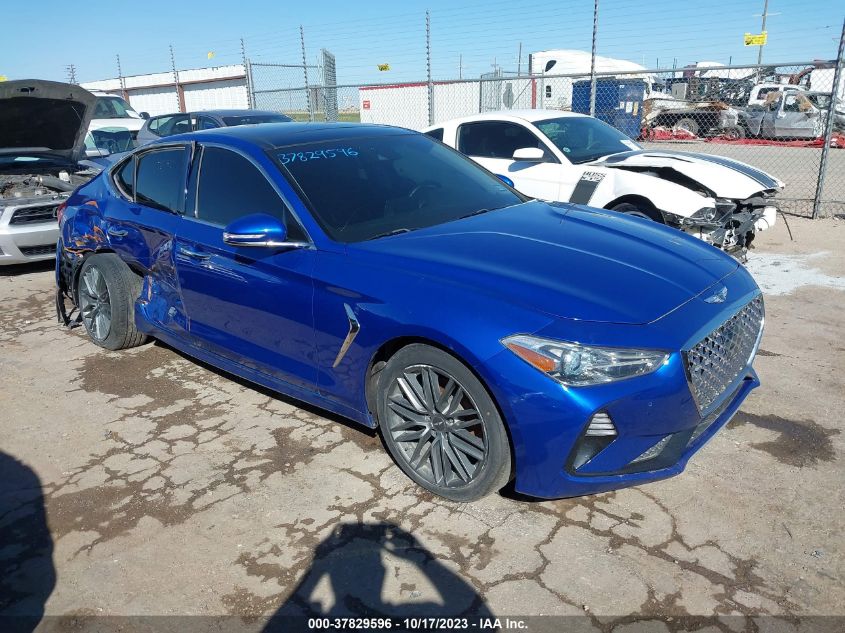 2019 Genesis G70 2.0T Advanced VIN: KMTG34LA7KU040011 Lot: 37829596