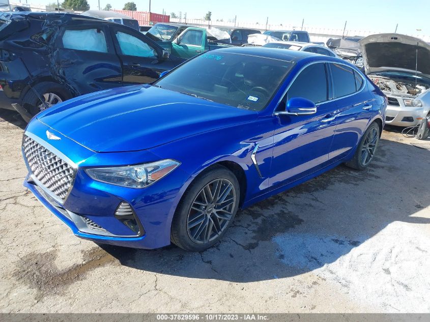 2019 Genesis G70 2.0T Advanced VIN: KMTG34LA7KU040011 Lot: 37829596