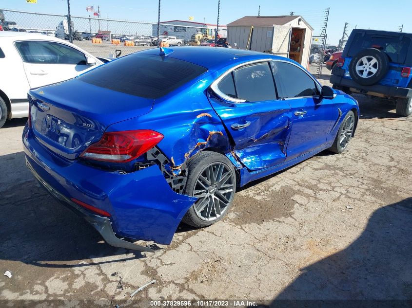 2019 Genesis G70 2.0T Advanced VIN: KMTG34LA7KU040011 Lot: 37829596