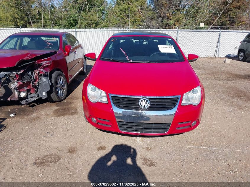 2009 Volkswagen Eos Lux VIN: WVWFA71F99V015776 Lot: 37829602