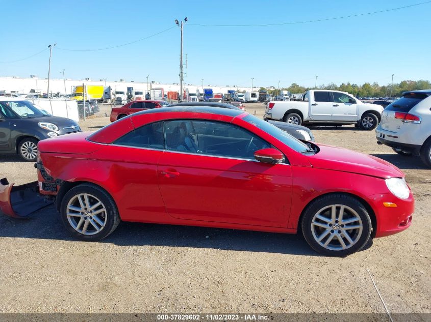 2009 Volkswagen Eos Lux VIN: WVWFA71F99V015776 Lot: 37829602