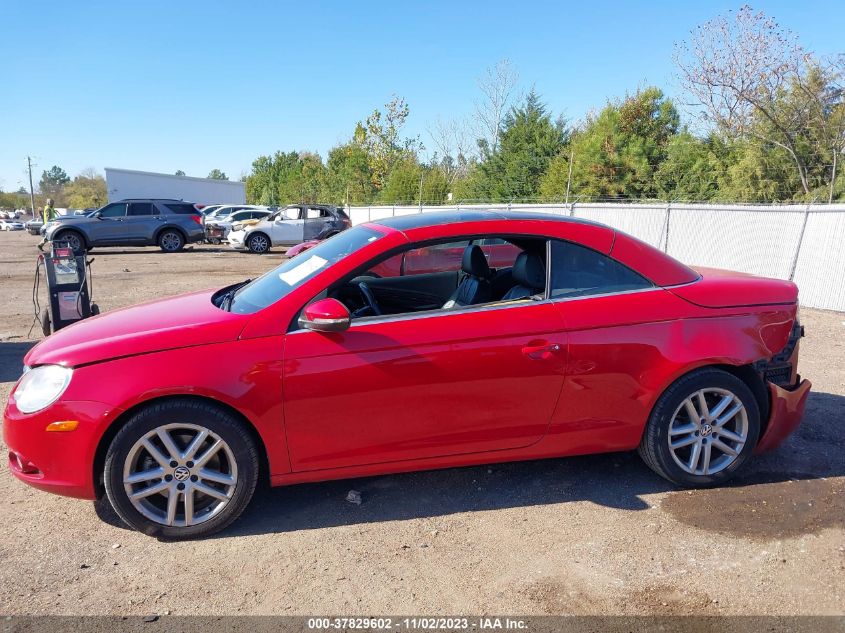 2009 Volkswagen Eos Lux VIN: WVWFA71F99V015776 Lot: 37829602