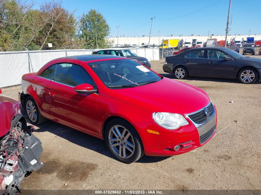 2009 Volkswagen Eos Lux VIN: WVWFA71F99V015776 Lot: 37829602