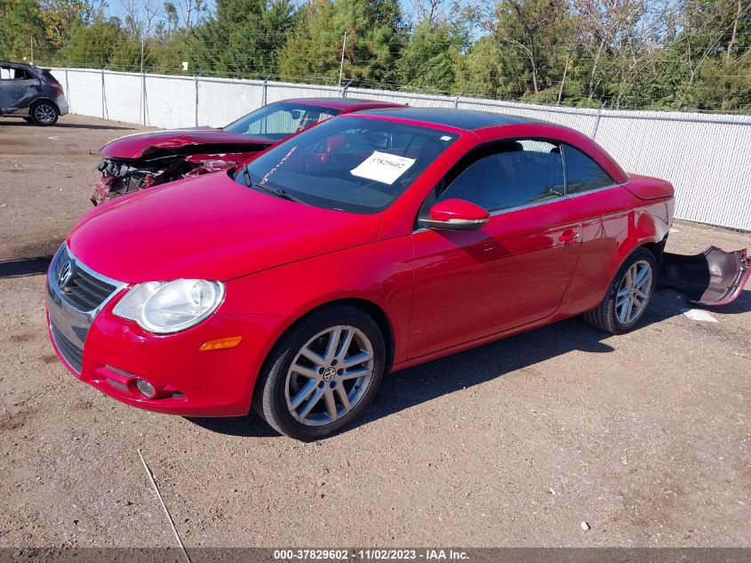 2009 Volkswagen Eos Lux VIN: WVWFA71F99V015776 Lot: 37829602