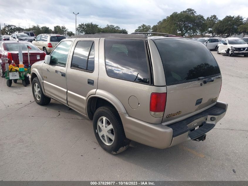 1GHDT13W9X2722591 1999 Oldsmobile Bravada