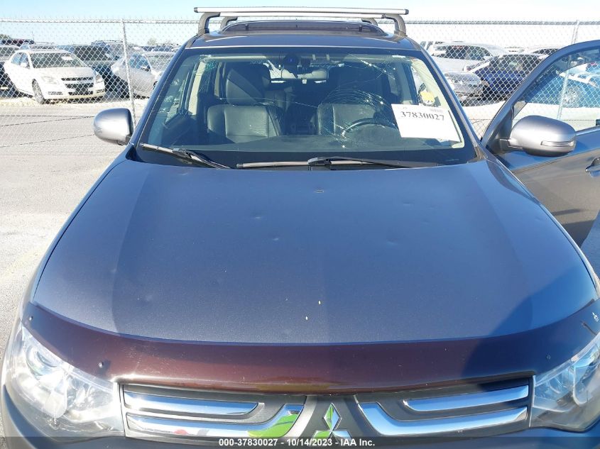 2014 Mitsubishi Outlander Gt VIN: JA4JZ4AX0EZ017262 Lot: 37830027