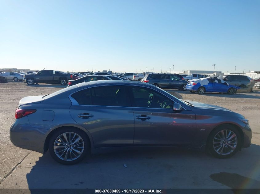 2020 Infiniti Q50 Luxe VIN: JN1EV7AP8LM204699 Lot: 37830459