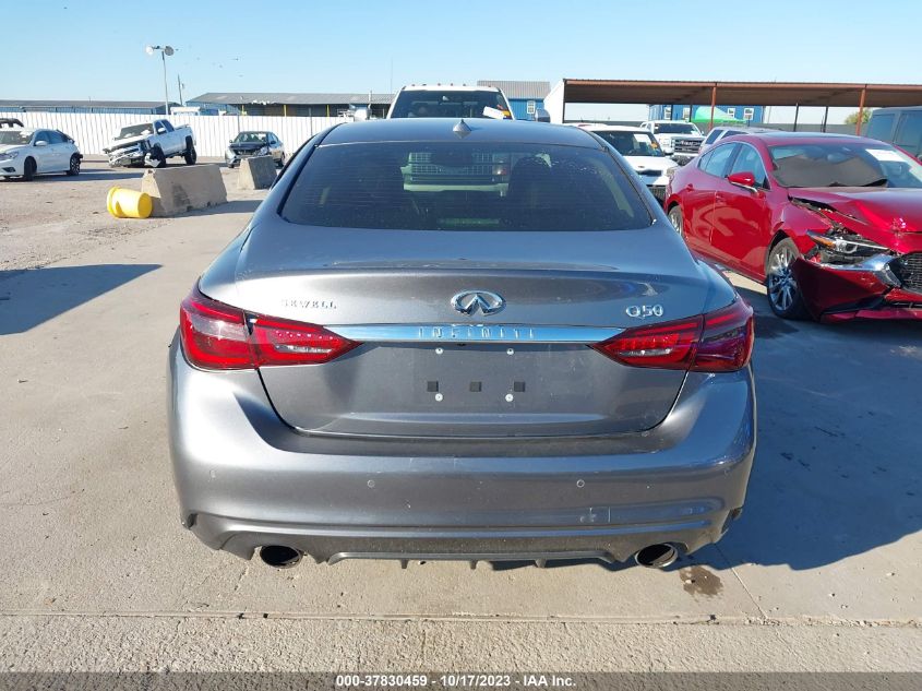 2020 Infiniti Q50 Luxe VIN: JN1EV7AP8LM204699 Lot: 37830459