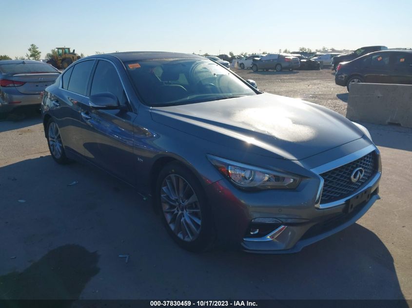 2020 Infiniti Q50 Luxe VIN: JN1EV7AP8LM204699 Lot: 37830459