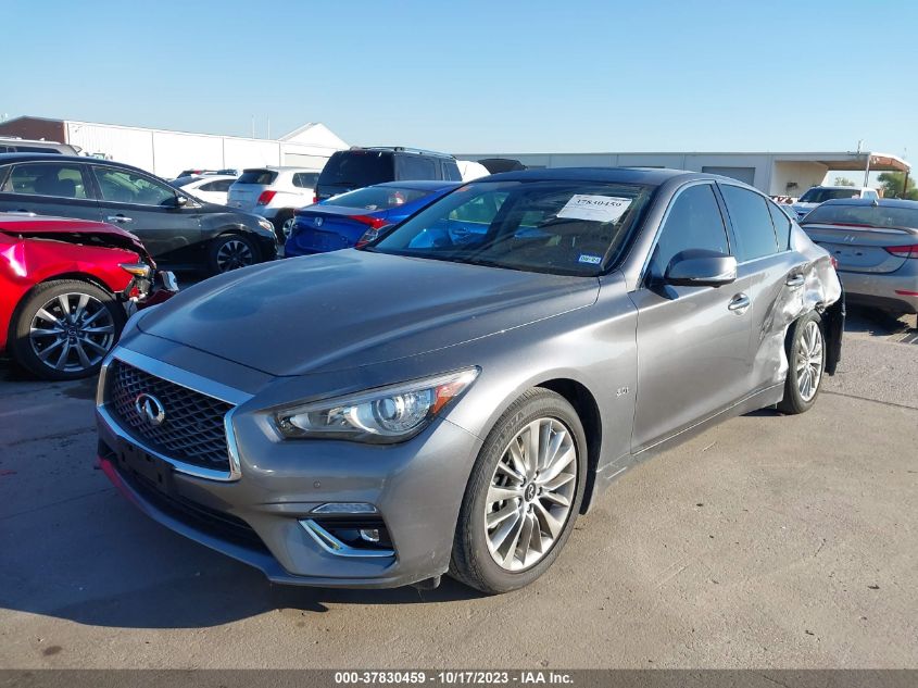 2020 Infiniti Q50 Luxe VIN: JN1EV7AP8LM204699 Lot: 37830459