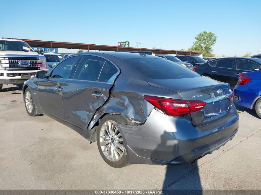 2020 Infiniti Q50 Luxe VIN: JN1EV7AP8LM204699 Lot: 37830459