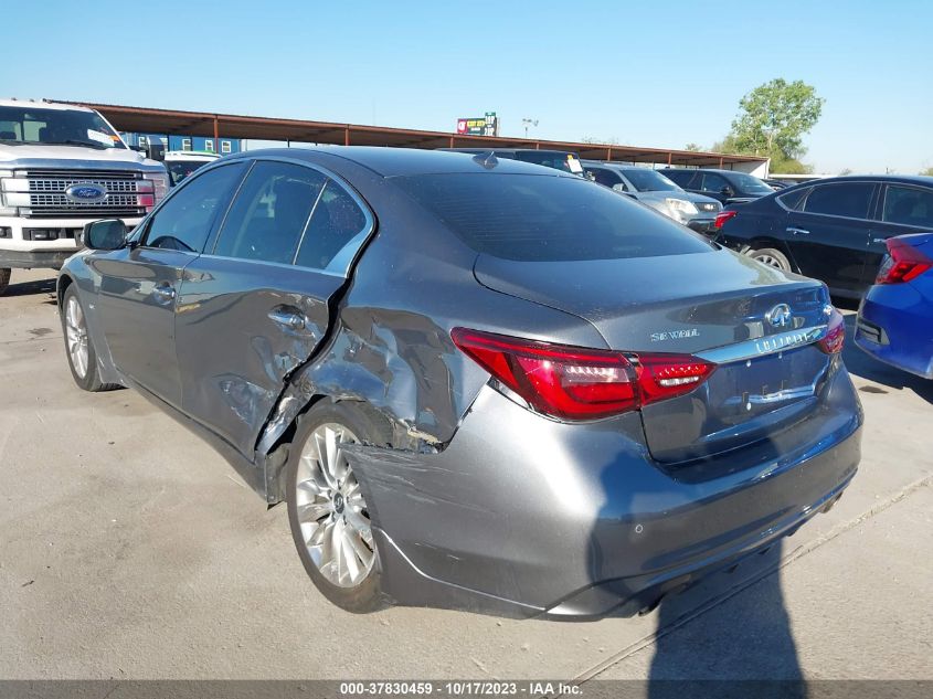 2020 Infiniti Q50 Luxe VIN: JN1EV7AP8LM204699 Lot: 37830459