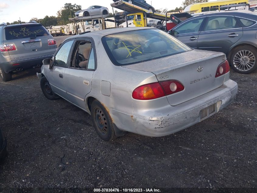 2002 Toyota Corolla Le VIN: 2T1BR12E22C564612 Lot: 37830476