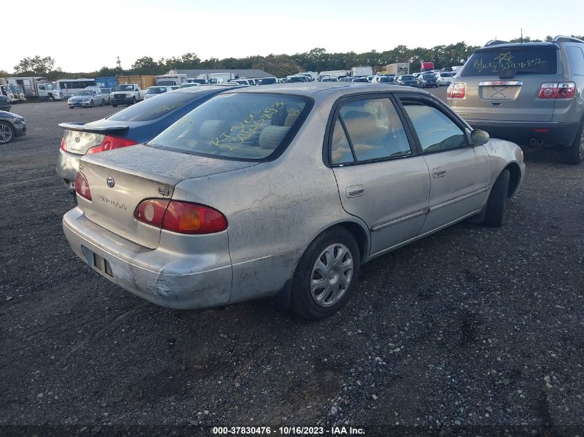 2002 Toyota Corolla Le VIN: 2T1BR12E22C564612 Lot: 37830476