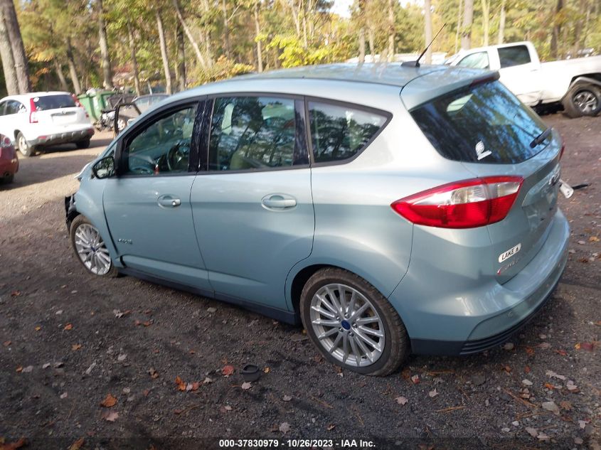 2013 Ford C-Max Hybrid Se VIN: 1FADP5AU8DL548818 Lot: 37830979