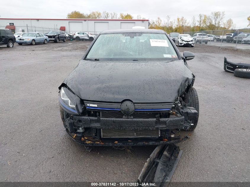 2015 Volkswagen E-Golf Sel Premium VIN: WVWPP7AU9FW902608 Lot: 37831142