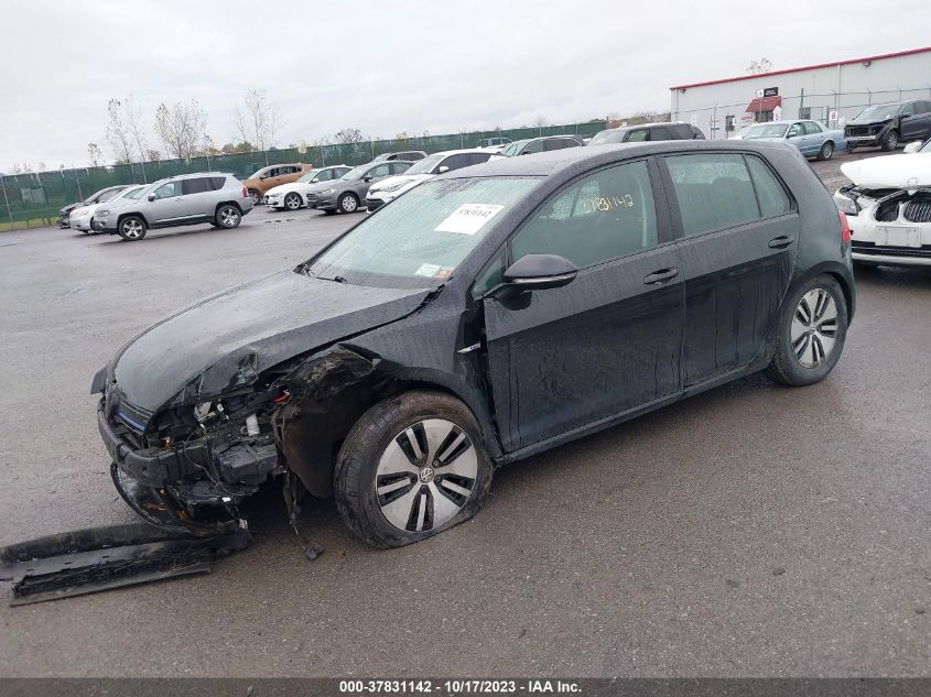 2015 Volkswagen E-Golf Sel Premium VIN: WVWPP7AU9FW902608 Lot: 37831142