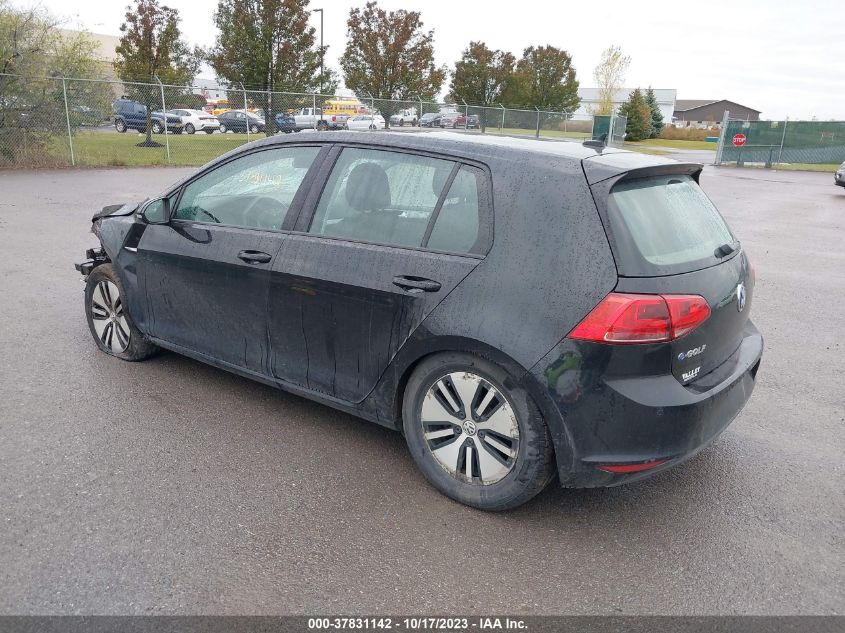 2015 Volkswagen E-Golf Sel Premium VIN: WVWPP7AU9FW902608 Lot: 37831142