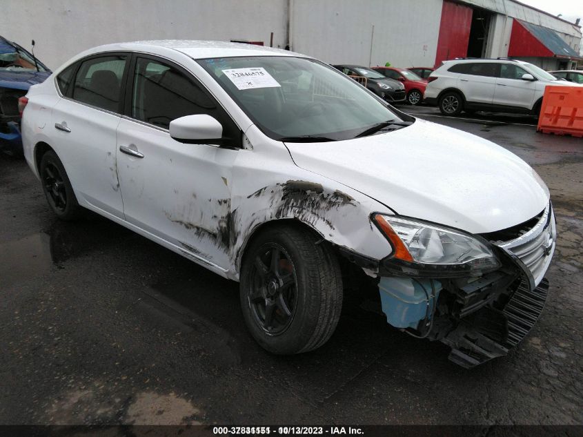 2015 Nissan Sentra Fe+ S/Sv/S/Sr/Sl VIN: 3N1AB7AP4FY224540 Lot: 37831151