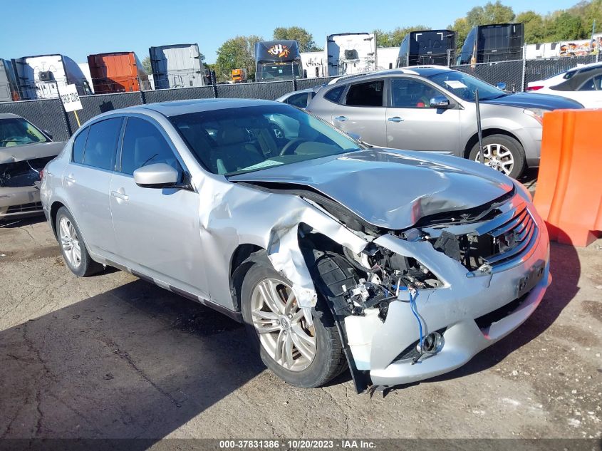 2012 Infiniti G37X VIN: JN1CV6AR6CM975245 Lot: 37831386