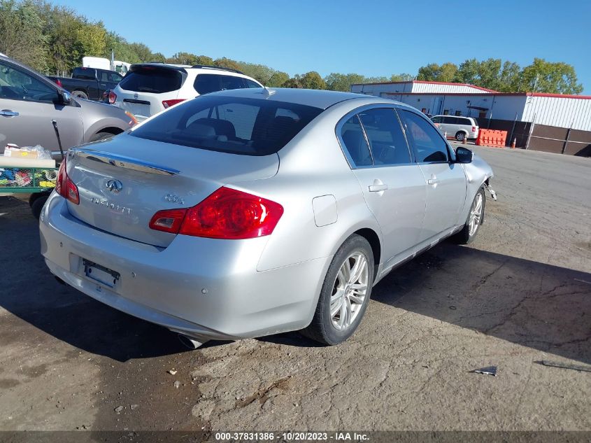 2012 Infiniti G37X VIN: JN1CV6AR6CM975245 Lot: 37831386