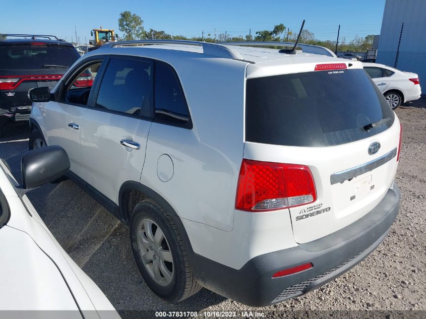 2013 Kia Sorento Lx VIN: 5XYKT3A65DG363205 Lot: 37831708