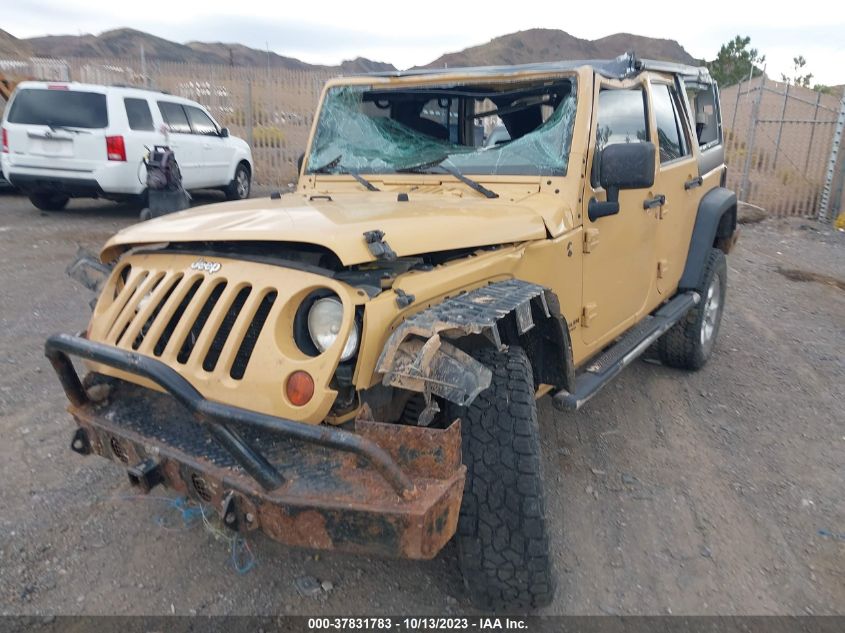 2013 Jeep Wrangler Unlimited Sport VIN: 1C4BJWDG8DL707027 Lot: 37831783