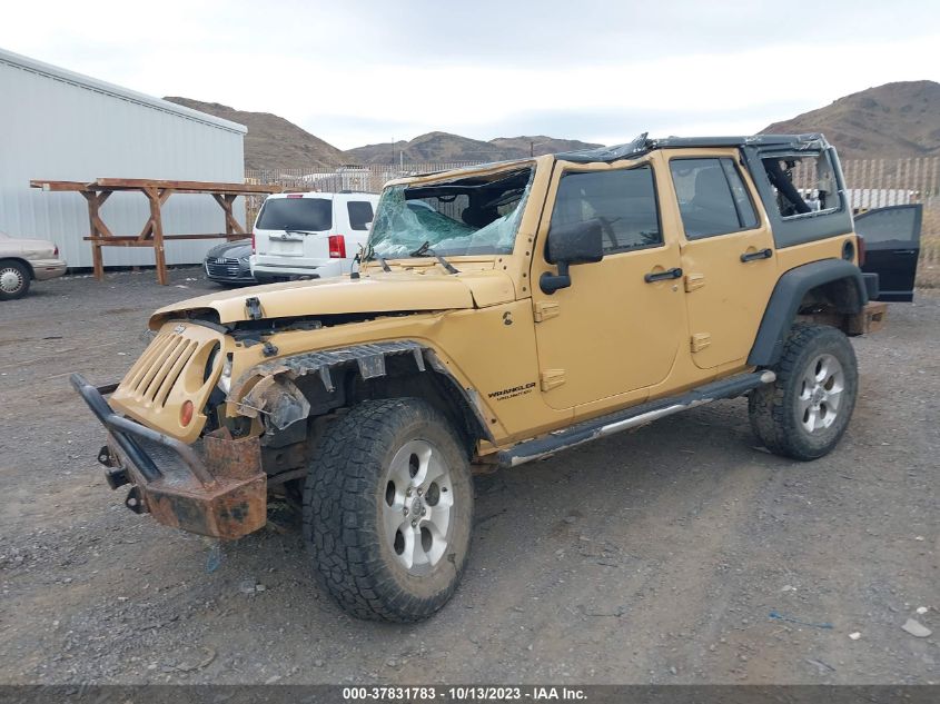 2013 Jeep Wrangler Unlimited Sport VIN: 1C4BJWDG8DL707027 Lot: 37831783