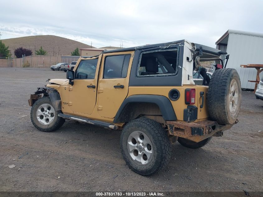 2013 Jeep Wrangler Unlimited Sport VIN: 1C4BJWDG8DL707027 Lot: 37831783