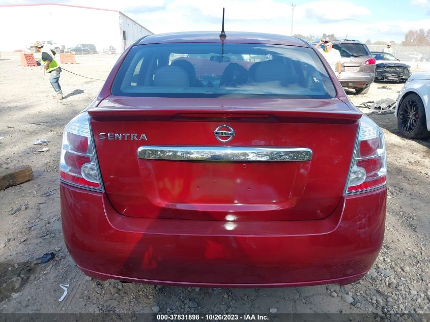 2011 Nissan Sentra 2.0 S VIN: 3N1AB6APXBL720699 Lot: 37831898