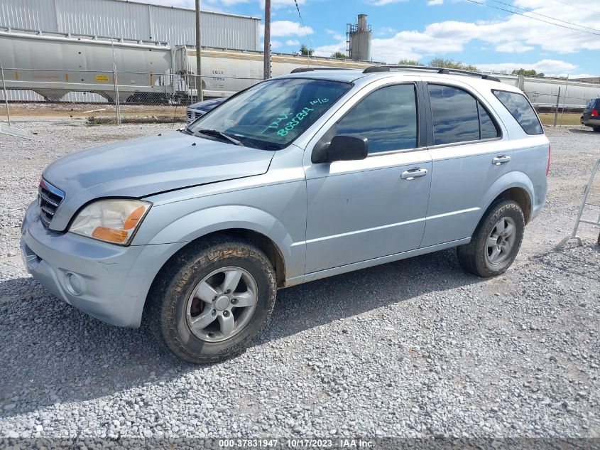 2008 Kia Sorento Lx VIN: KNDJD735785803234 Lot: 37831947