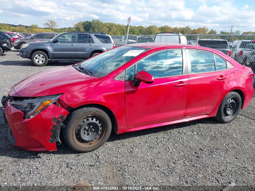 2020 Toyota Corolla Le VIN: 5YFEPRAE1LP034863 Lot: 37832092