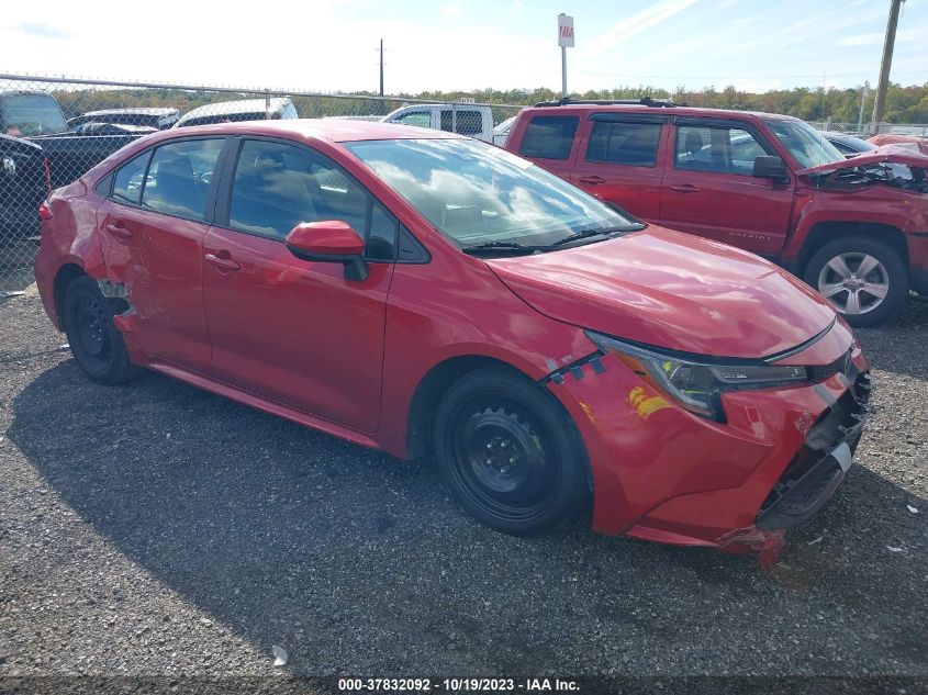 2020 Toyota Corolla Le VIN: 5YFEPRAE1LP034863 Lot: 37832092