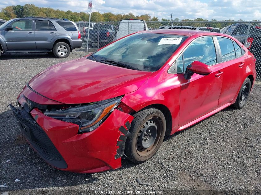 2020 Toyota Corolla Le VIN: 5YFEPRAE1LP034863 Lot: 37832092